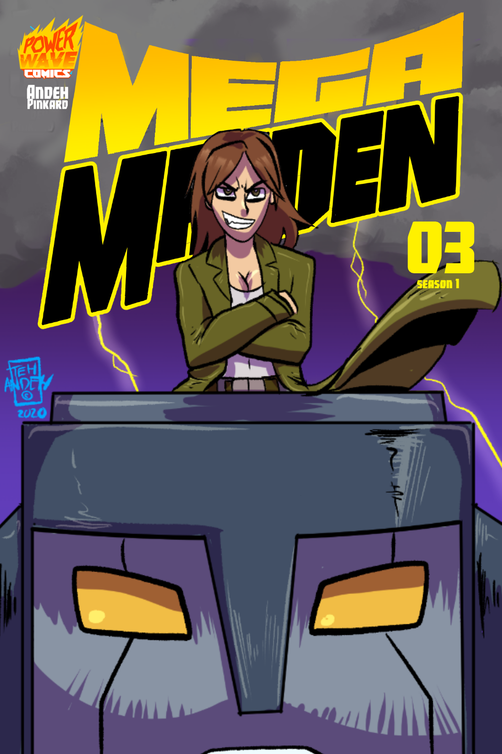 Mega Maiden #3 Digital Version