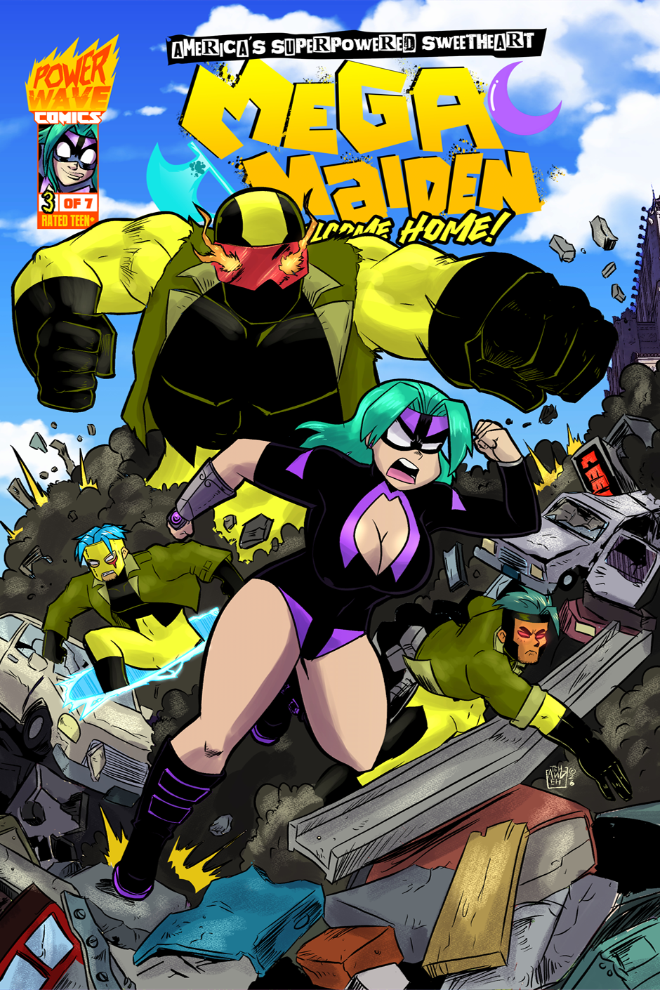 Mega Maiden: Welcome Home! #3 of 7